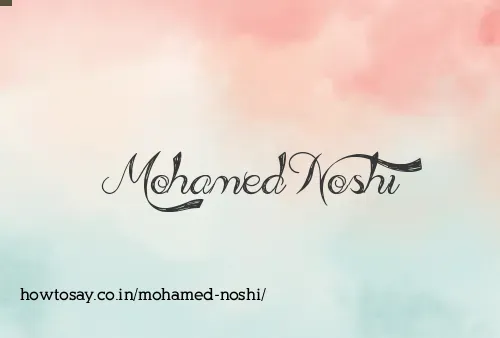 Mohamed Noshi