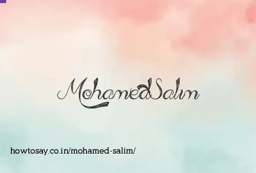 Mohamed Salim
