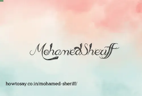 Mohamed Sheriff