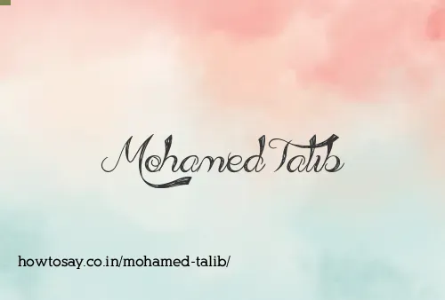 Mohamed Talib