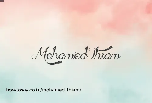 Mohamed Thiam