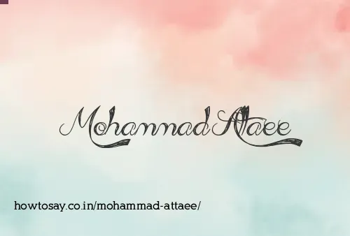 Mohammad Attaee