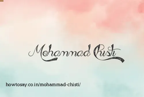 Mohammad Chisti