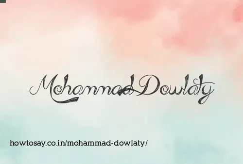 Mohammad Dowlaty