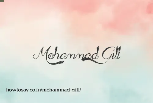 Mohammad Gill