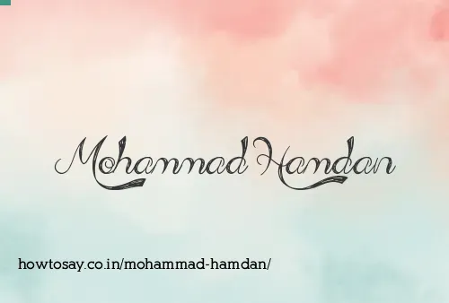 Mohammad Hamdan