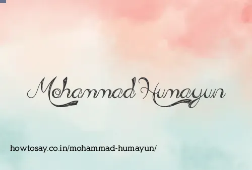 Mohammad Humayun