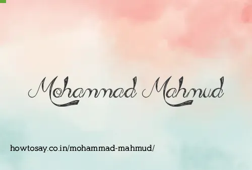 Mohammad Mahmud