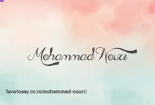Mohammad Nouri