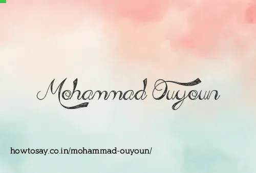 Mohammad Ouyoun