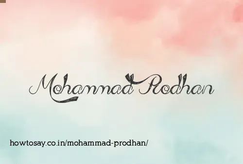 Mohammad Prodhan