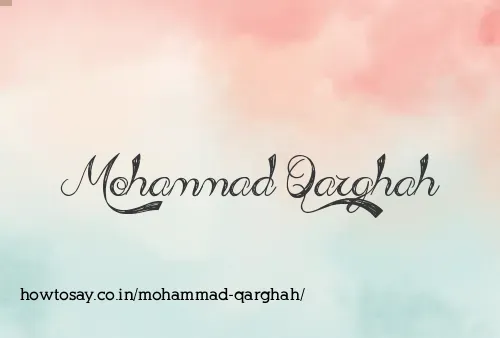 Mohammad Qarghah