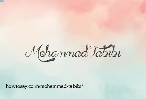 Mohammad Tabibi