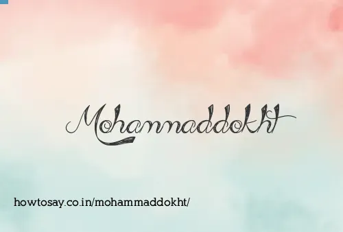 Mohammaddokht