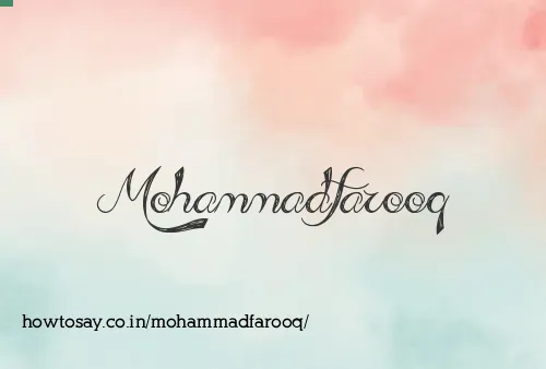 Mohammadfarooq