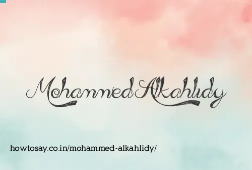 Mohammed Alkahlidy