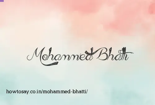 Mohammed Bhatti