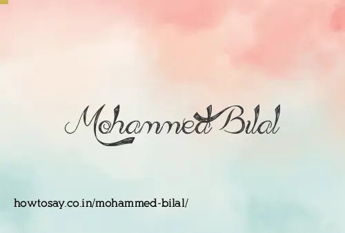 Mohammed Bilal