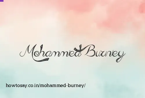 Mohammed Burney