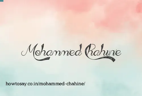Mohammed Chahine
