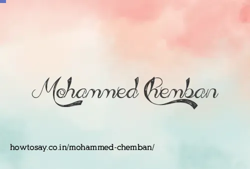 Mohammed Chemban