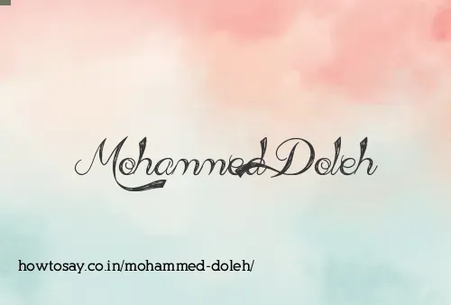 Mohammed Doleh