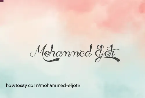 Mohammed Eljoti