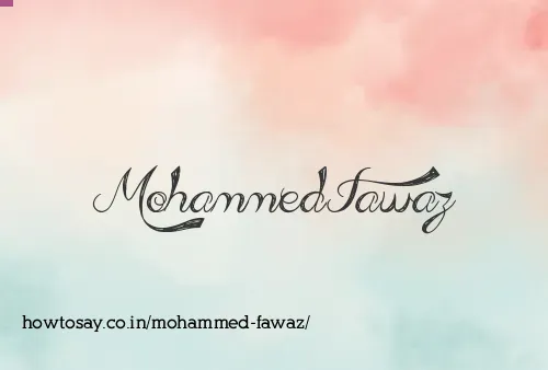 Mohammed Fawaz