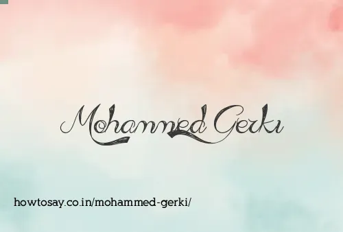 Mohammed Gerki