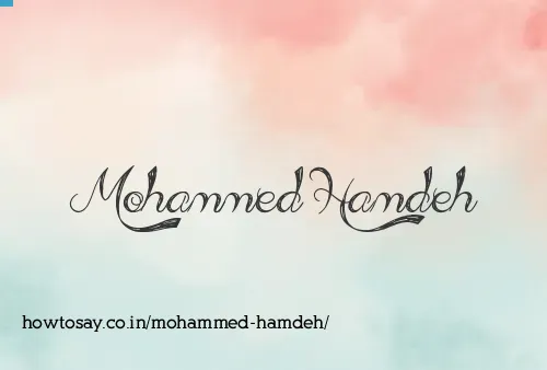 Mohammed Hamdeh