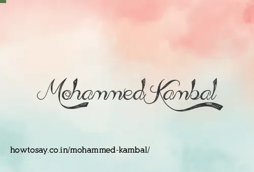 Mohammed Kambal