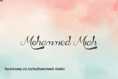 Mohammed Miah