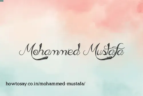 Mohammed Mustafa