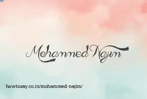Mohammed Najim