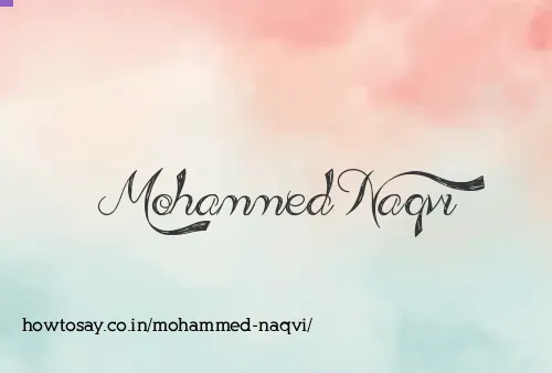 Mohammed Naqvi