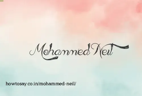 Mohammed Neil