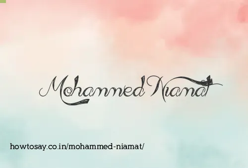 Mohammed Niamat
