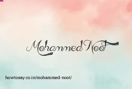 Mohammed Noot