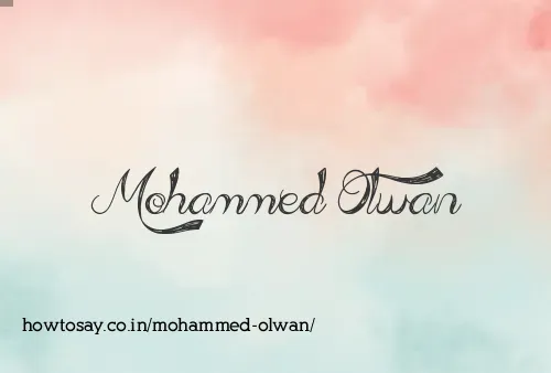 Mohammed Olwan