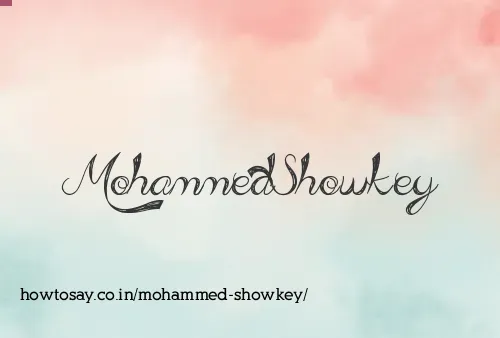 Mohammed Showkey