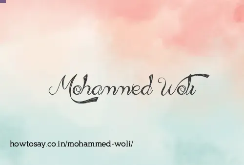 Mohammed Woli
