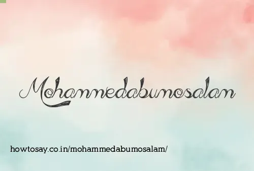 Mohammedabumosalam