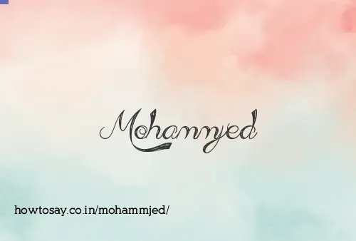 Mohammjed