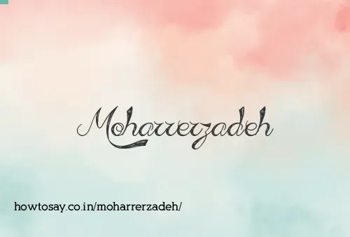 Moharrerzadeh