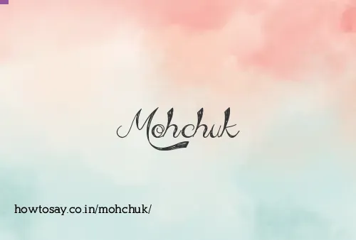 Mohchuk