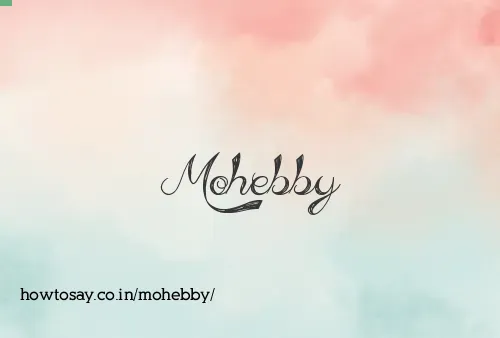 Mohebby