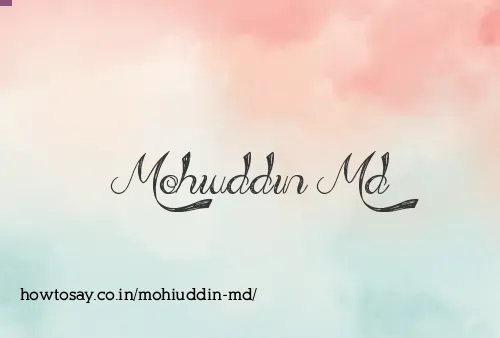 Mohiuddin Md