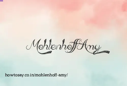 Mohlenhoff Amy