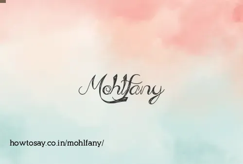 Mohlfany