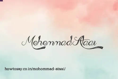 Mohommad Ataai